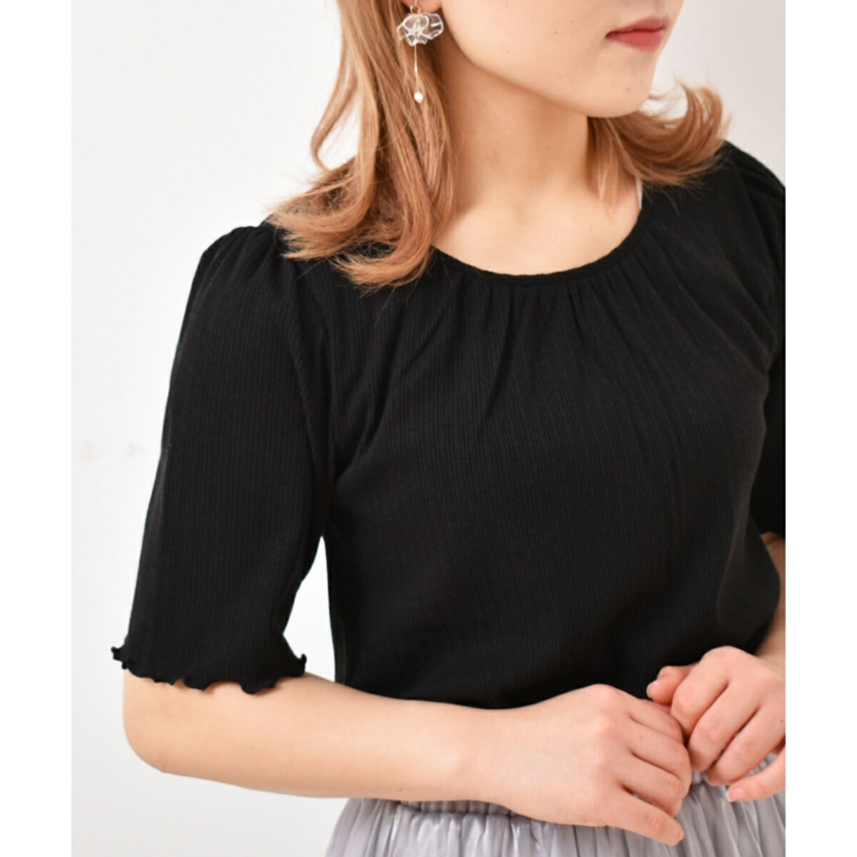 bigリボンギャザートップス／マジェスティックレゴン