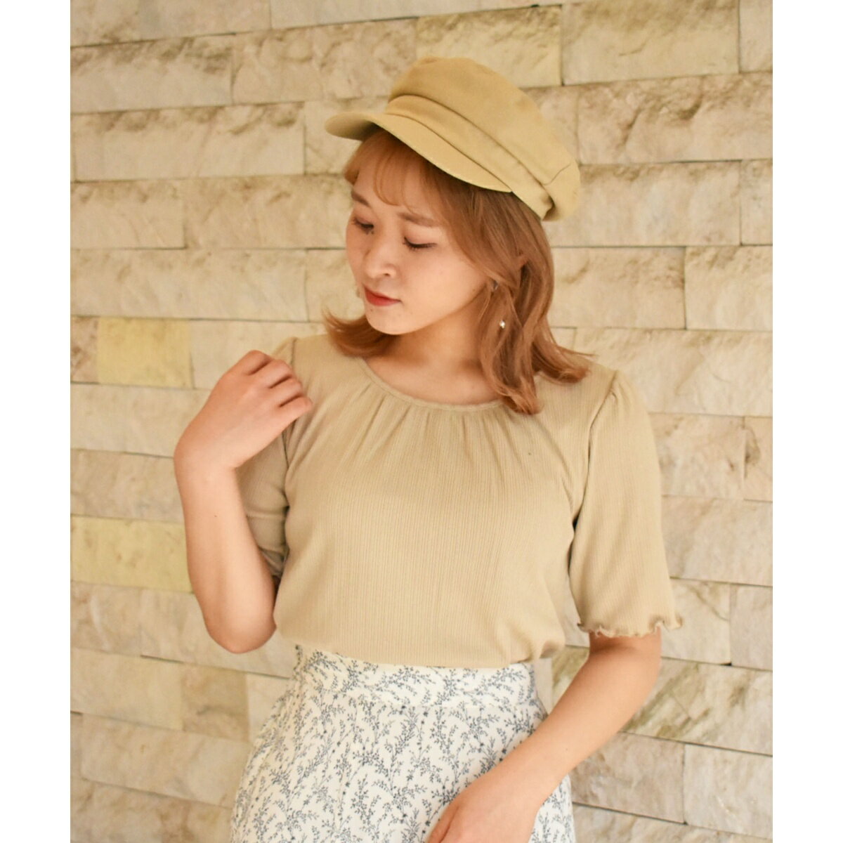 bigリボンギャザートップス／マジェスティックレゴン