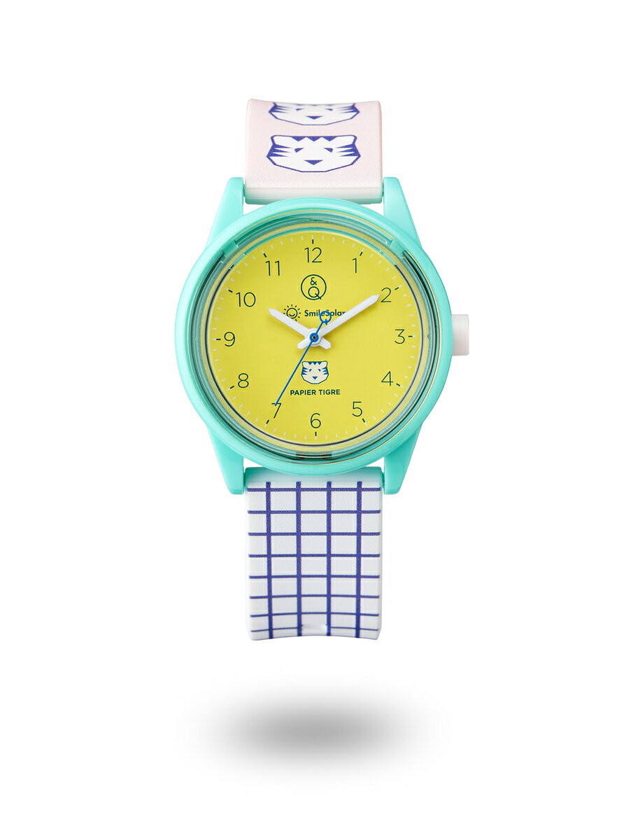 Q＆Q SmileSolar×PAPIER TIGRE パピエティグル RP26J805／キューアンドキュー スマイルソーラー（Q＆Q Smile Solar）