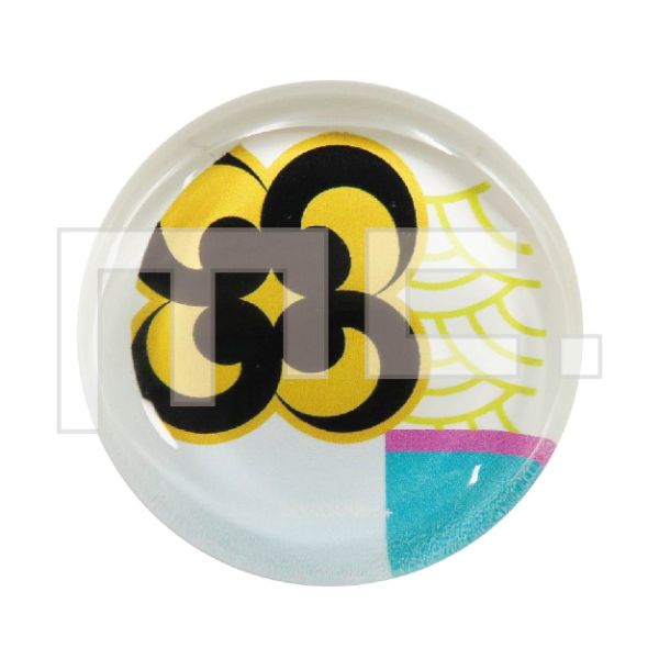 刀剣乱舞 ガラス箸置き 巴形薙刀 はしおき とうらぶ ホワイト グッズ (MCOR)／パーフェクト ワールド トーキョー（Perfect World Tokyo）