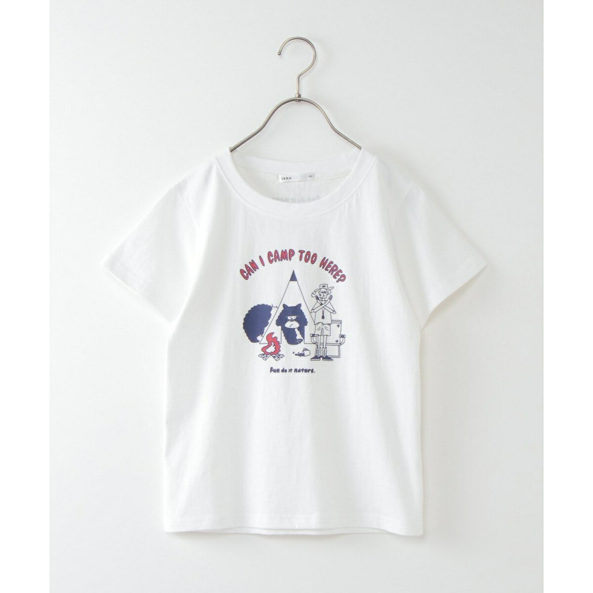 【キッズ】タケウチアツシコラボTシャツ BOYS 120～150cm テント ／イッカ ikka 