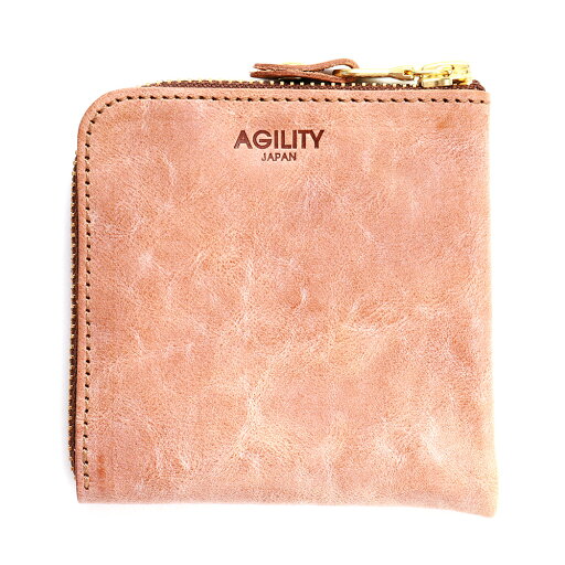L字ファスナー財布 本革製/アジリティー アッファ(AGILITY Affa) L字ファスナー財布 本革製/アジリティー アッファ(AGILITY Affa)