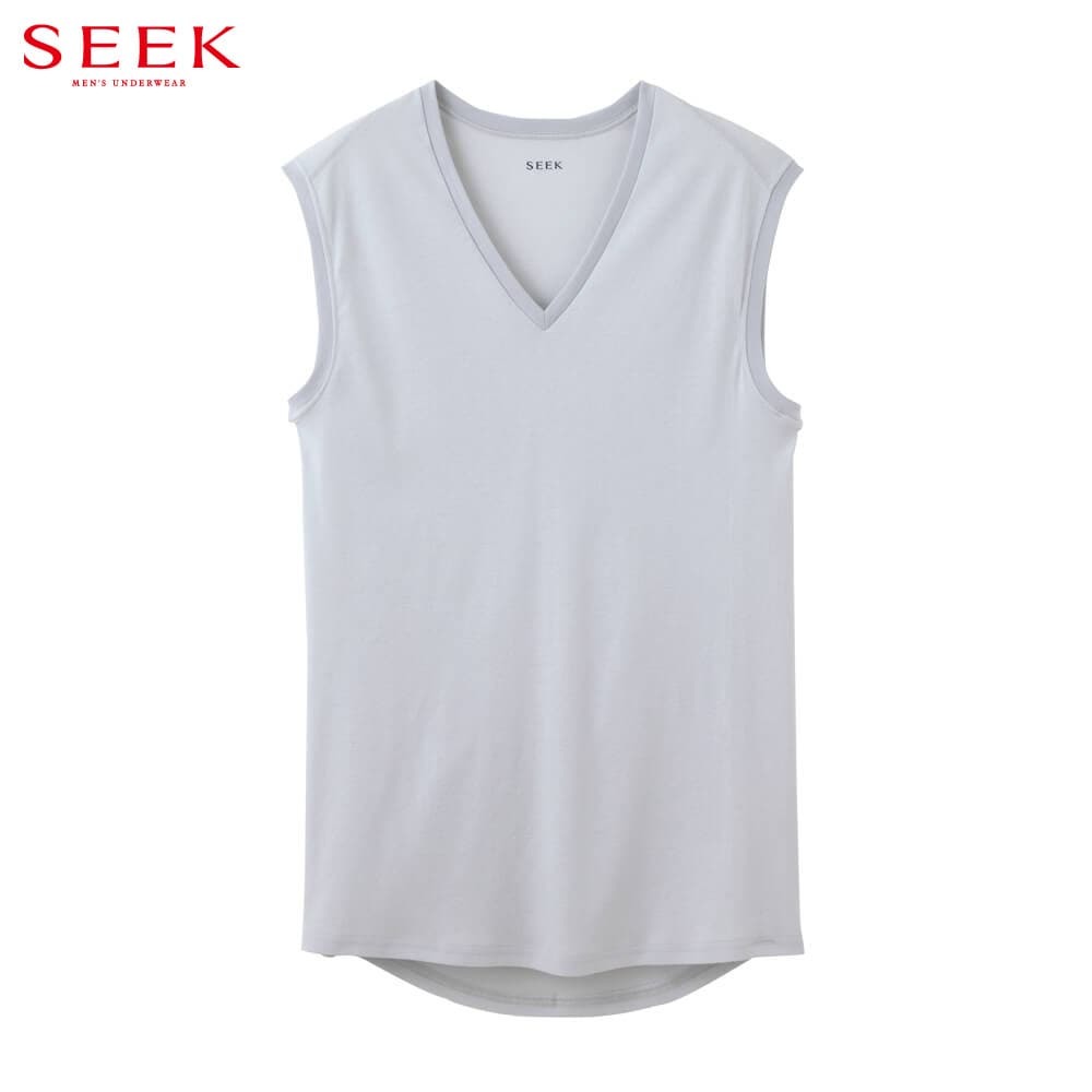 【SEEK】【アイシーコットン】【綿100％】Vサーフシャツ／シーク（SEEK）