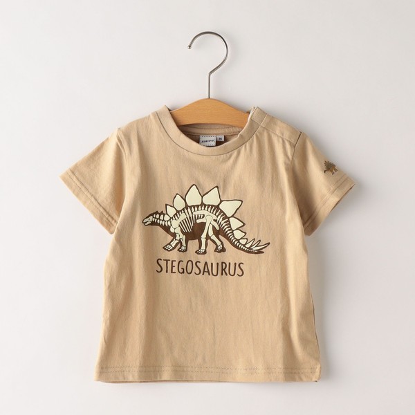 SHIPS　KIDS：ダイナソー　ボーン　プリント　半袖　TEE（80〜90cm）／シップスのサムネイル
