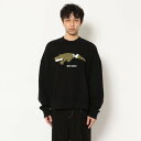 Palm　Angels／パームエンジェルス／CROCO　CREW　SWEAT／クルースウェット／エルエイチピー