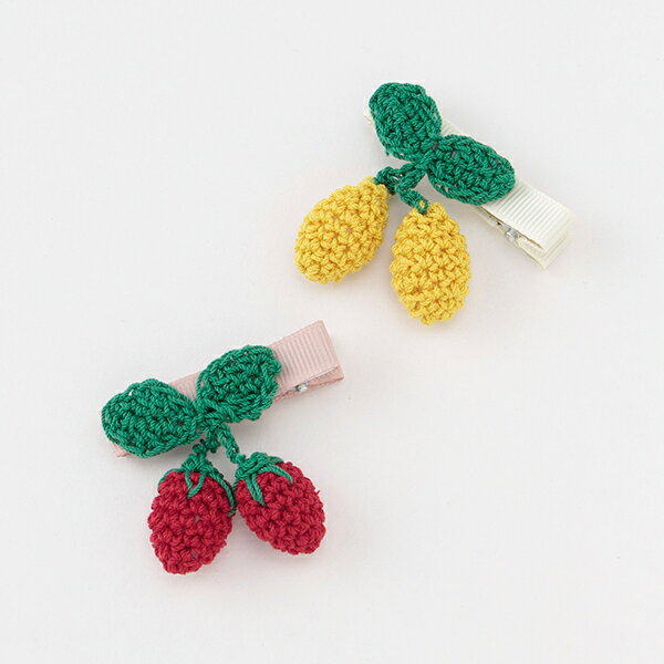 フルーツモチーフヘアクリップ／プティマイン（petit main）のサムネイル