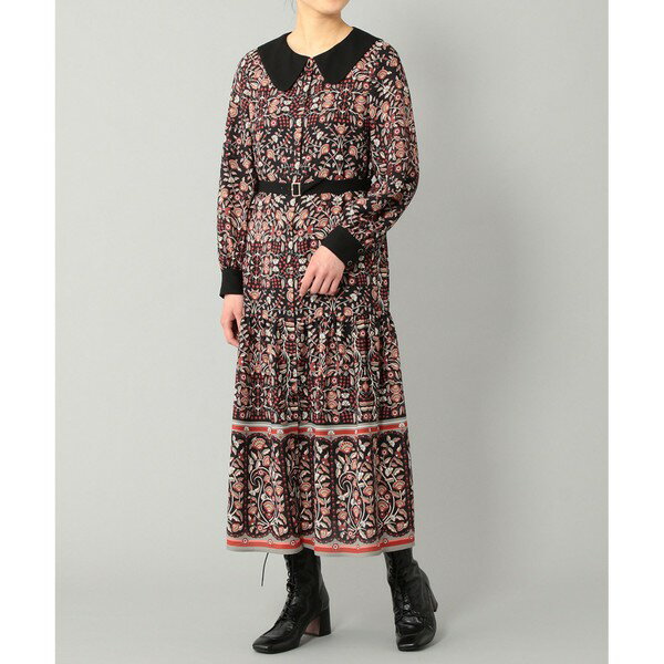 更紗フラワーティアードワンピース／グレースコンチネンタル（GRACE CONTINENTAL）のサムネイル