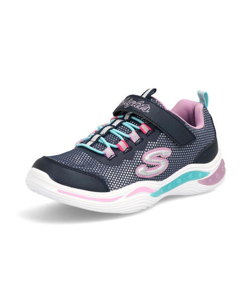 楽天丸井（マルイ）楽天市場店SKECHERS スケッチャーズ S LIGHTS-POWER PETALS キッズ 20202L／アスビー（ASBee）