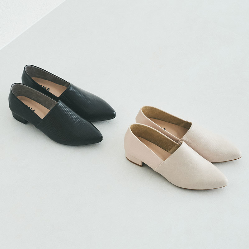 【EDNA】型押しバブーシュ/11801／オリエンタルトラフィック（ORiental TRaffic）のサムネイル