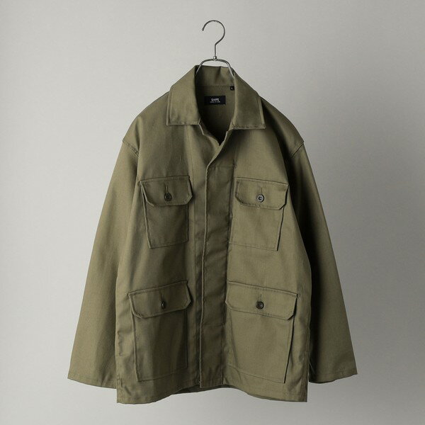 SHIPS：　MADE　IN　USA　サージツイル　サファリジャケット／シップス（SHIPS）のサムネイル