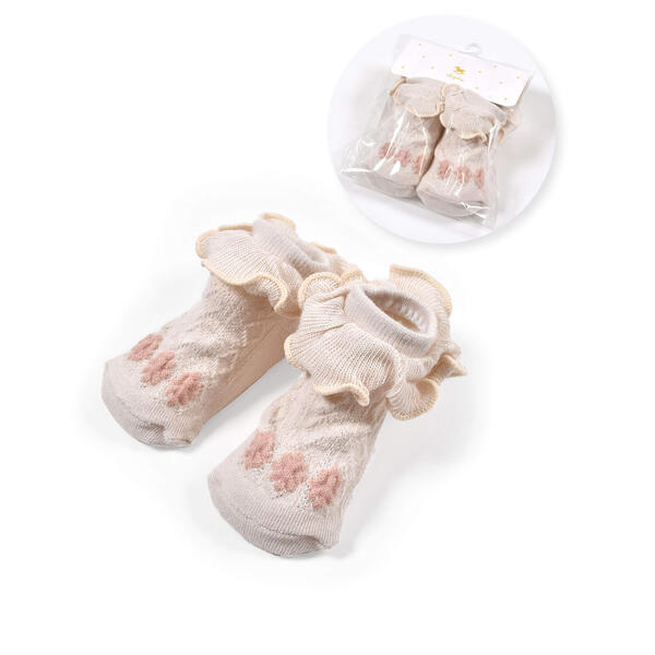 花　編み　カップソックス　（9〜12cm）／スラップスリップ ベビー（SLAP SLIP BABY）