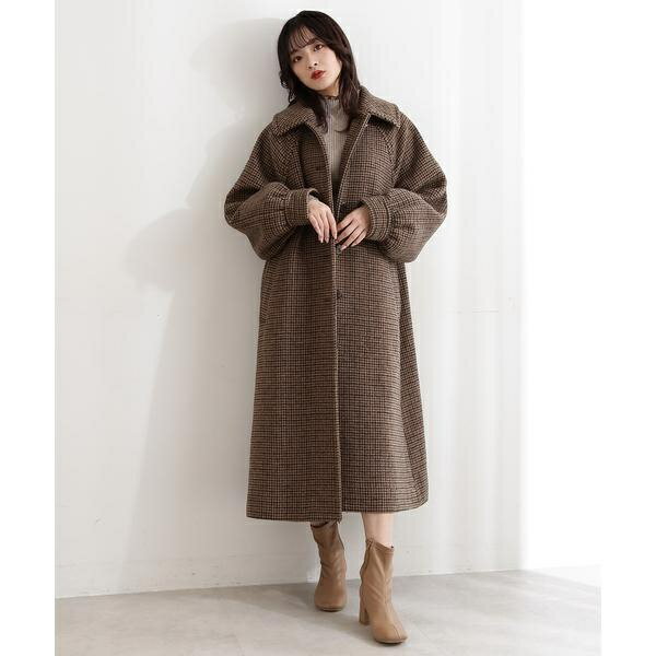 [Sシリーズ対応商品]ウール混ガンクラブステンカラーコート／フリーズマート（Free's Mart）のサムネイル