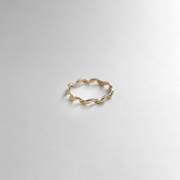 K10甲丸ツイスト リング／ココシュニック（COCOSHNIK）