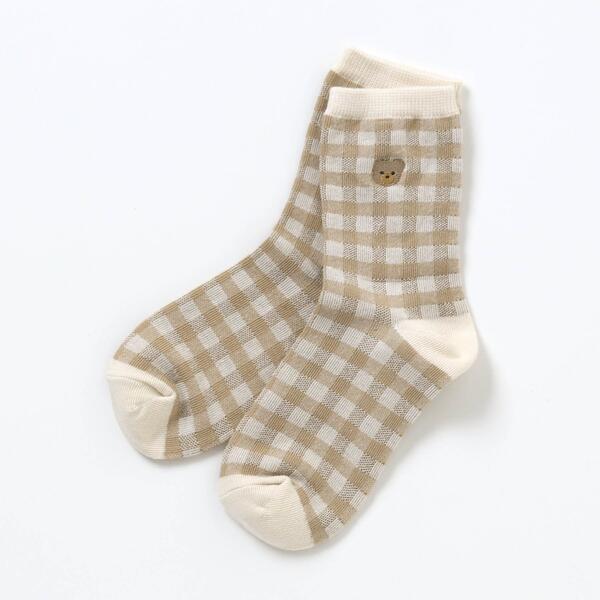 tiny bear（タイニーベア）総柄ソックス／エフオーオンラインストア（F.O.Online）のサムネイル
