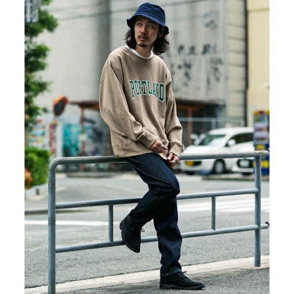 『別注』Champion×Sonny Label　ロゴプリントスウェット／アーバンリサーチ サニーレーベル（URBAN RESEARCH SonnyLabel）