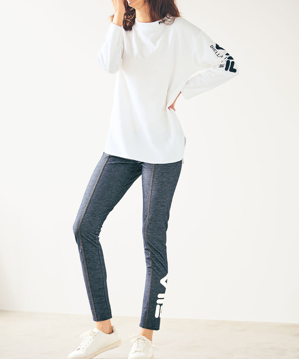 ＜FILA＞裏起毛プチハイネックプルオーバー／ラナン（Ranan）