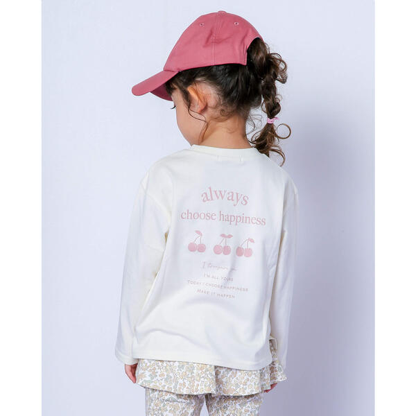 色　柄　バリエーション　長袖　Tシャツ　（80〜130cm）／スラップスリップ（SLAP SLIP）のサムネイル