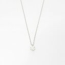 プラチナ ダイヤモンド ネックレス（0.13ct）／エステール（ESTELLE）