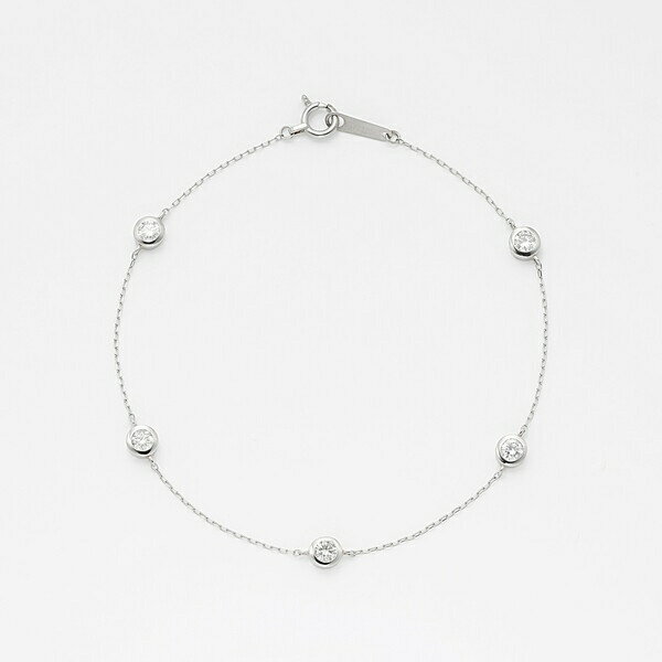 プラチナ ダイヤモンド ブレスレット（0.5ct）／エステール（ESTELLE）