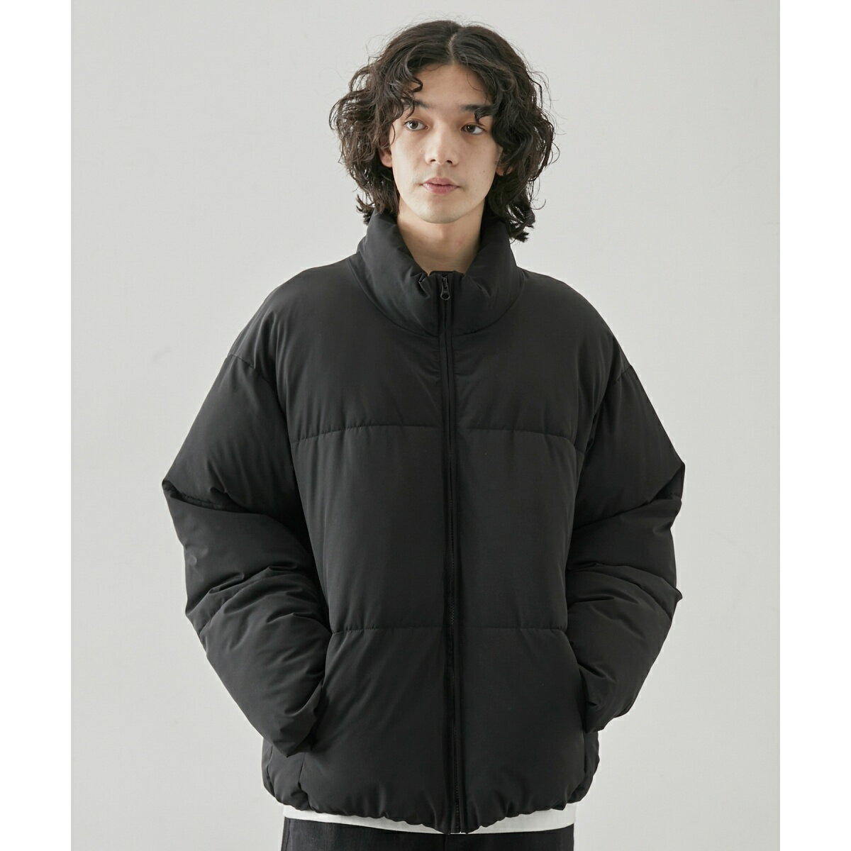 Stretch Loose Fiber Down Jacket / Xgb`[Yt@Co[_E^WbhiJUNRedj