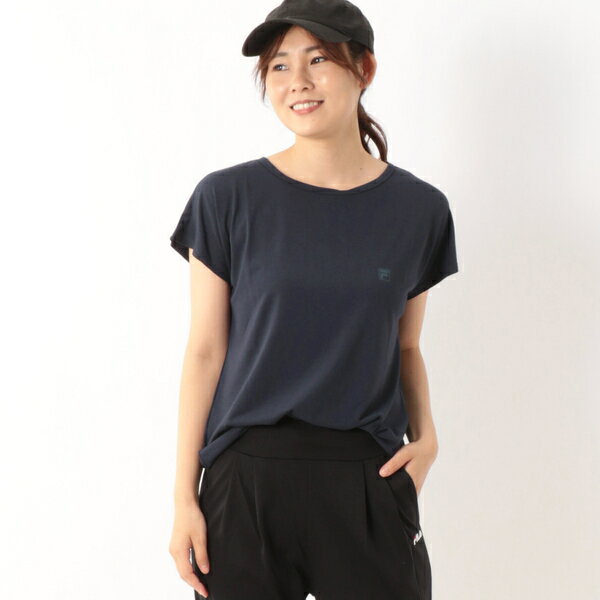 FILA レディス 水陸両用ロング丈Tシャツ／フィラ（FILA）