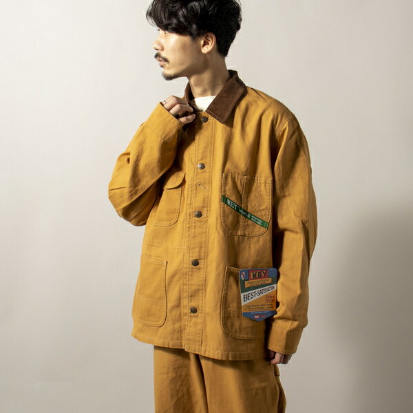 【KEY／キー】DUCK　COVERALL　カバーオール／フレディ＆グロスター