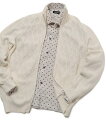 7G鹿の子ケーブル ジップアップニット/メンズビギ(MEN'S BIGI)