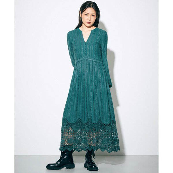 【LIFE STYLE WEAR】レースカフタンワンピースD／グレースコンチネンタル（GRACE CONTINENTAL）のサムネイル