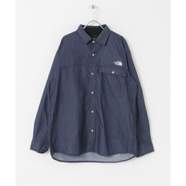 THE NORTH FACE　Long-Slee Nylon Denim Nuptse Shirts／アーバンリサーチ サニーレーベル
