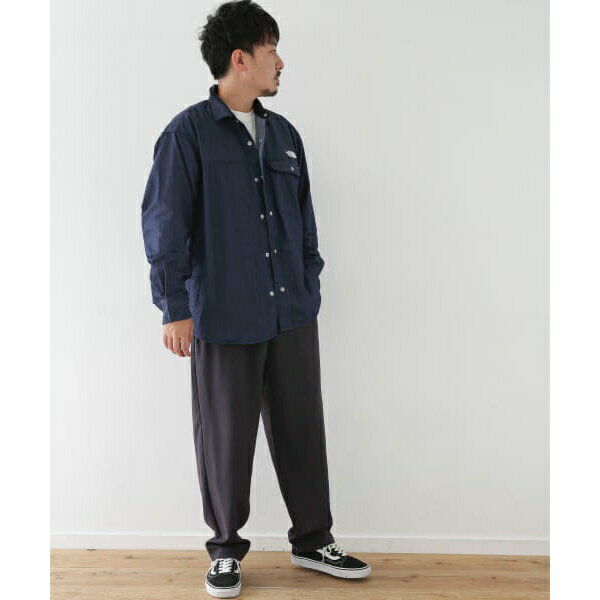 THE NORTH FACE　Long-Slee Nylon Denim Nuptse Shirts／アーバンリサーチ サニーレーベル