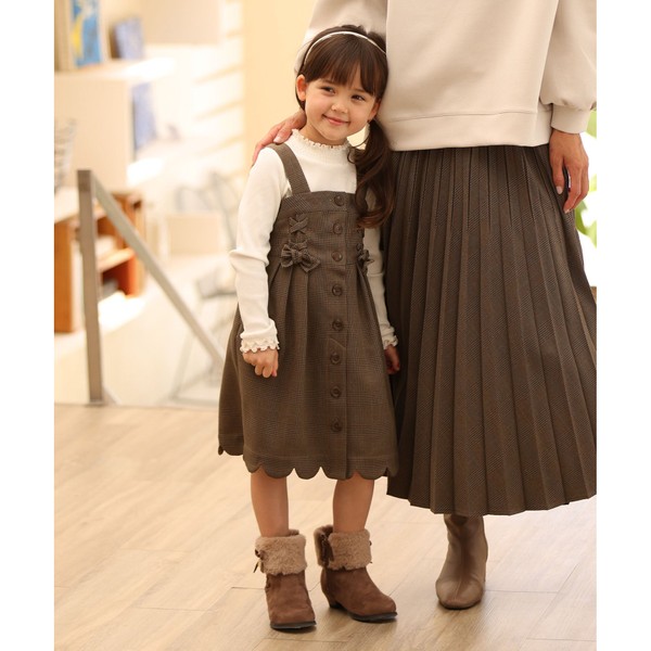 ウーリッシュフラノ　ジャンパースカート／エニィファムのサムネイル