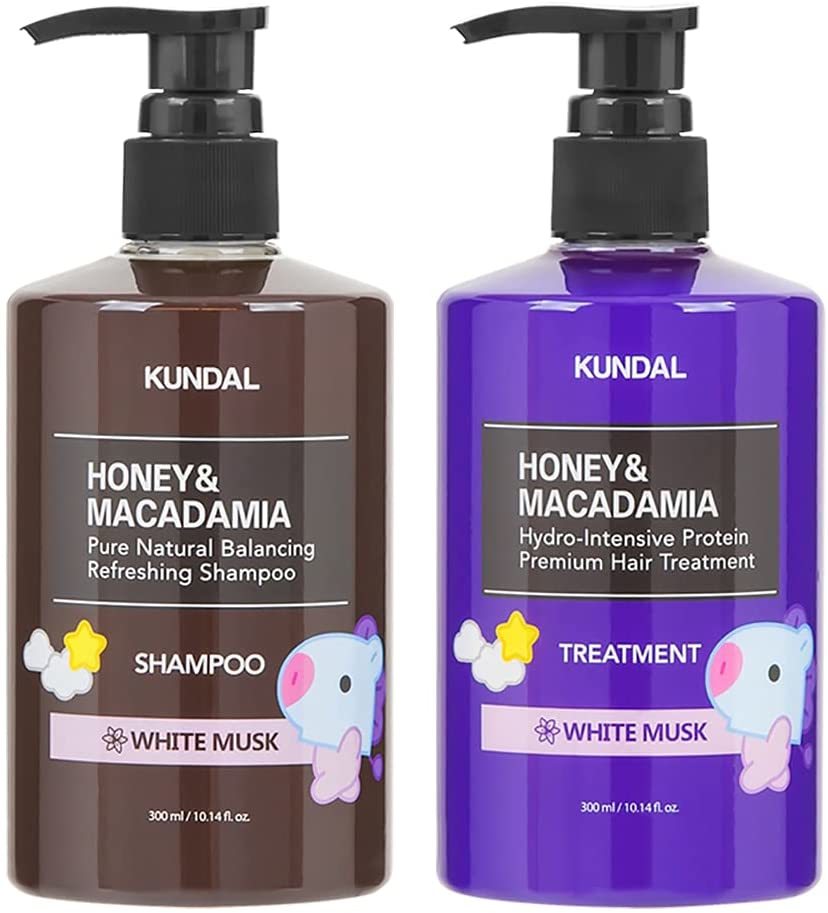 KUNDAL ハニー＆マカダミア シャンプー＆トリートメントセット MANG ホワイトムスク／クンダル（KUNDAL）のサムネイル