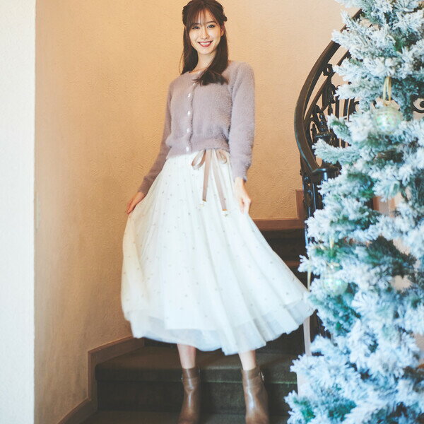 Star刺繍チュールスカート／レッセパッセのサムネイル