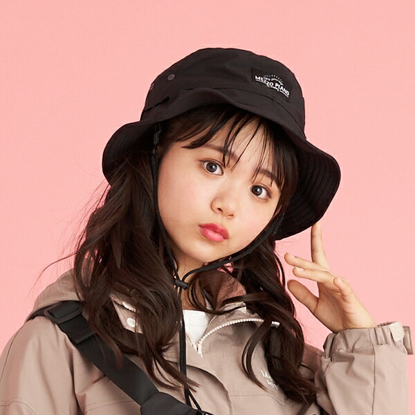 【撥水・接触冷感】バケットハット／メゾピアノジュニアのサムネイル