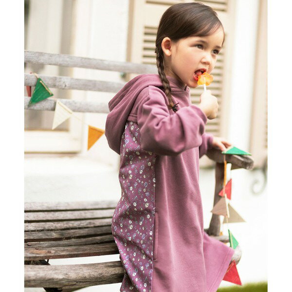 バックシャン　フード付きワンピース／エニィファム（any FAM）のサムネイル