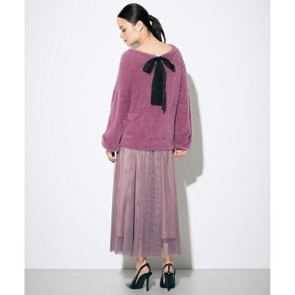 チュールニットワンピース／グレースコンチネンタル（GRACE CONTINENTAL）のサムネイル