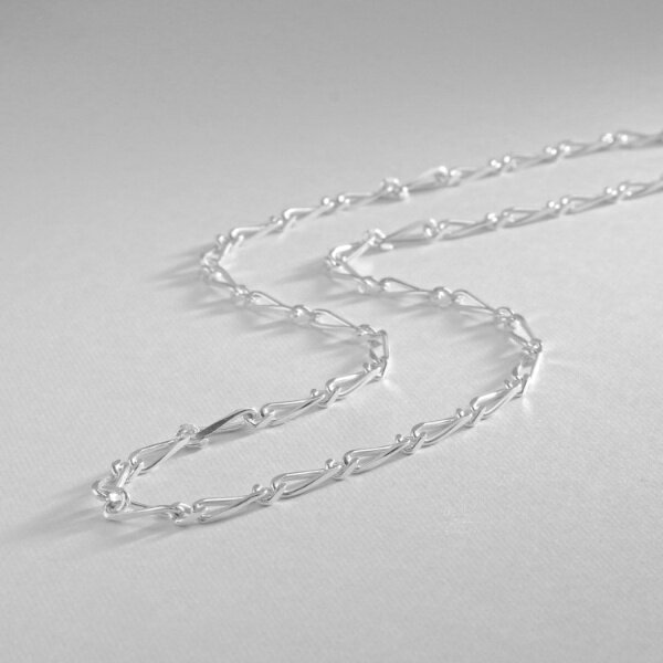 シルバー デザインチェーン ショート＆ロングネックレス／ココシュニック オンキッチュ（COCOHNIK onkitsch）