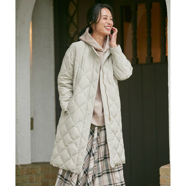 【洗える】キルティングロング　ダウンコート／エニィファム（any FAM）のサムネイル