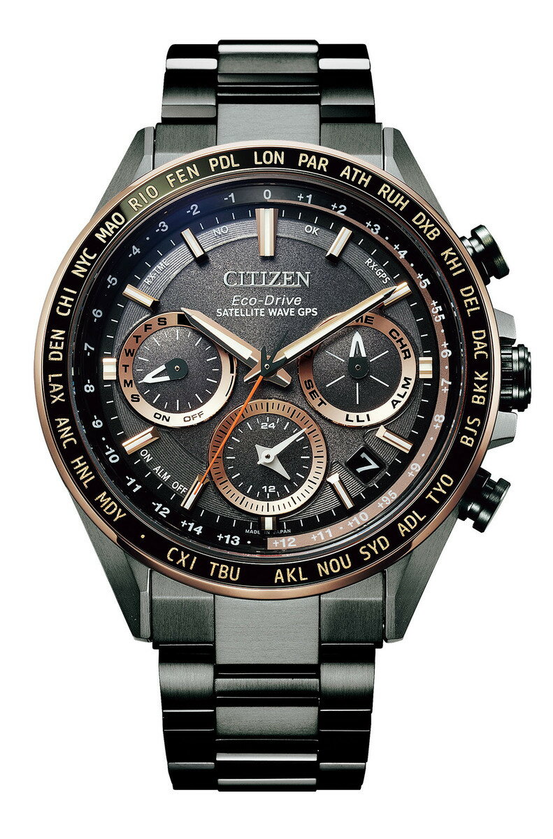 CITIZEN シチズン　ACT Line ブラックチタンシリーズ CC4016-67E／アテッサ（ATTESA）