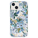 【iPhone13mini】Rifle Paper Co. Garden Party Blue／ケースメイト（Case-Mate）