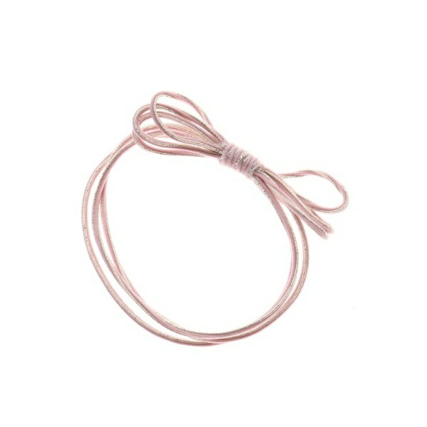 リボンヘアゴム6本SET／ピンクラテ（PINK-latte）