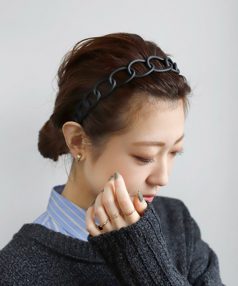 マットチェーンカチューシャ／アネモネ（ANEMONE）のサムネイル