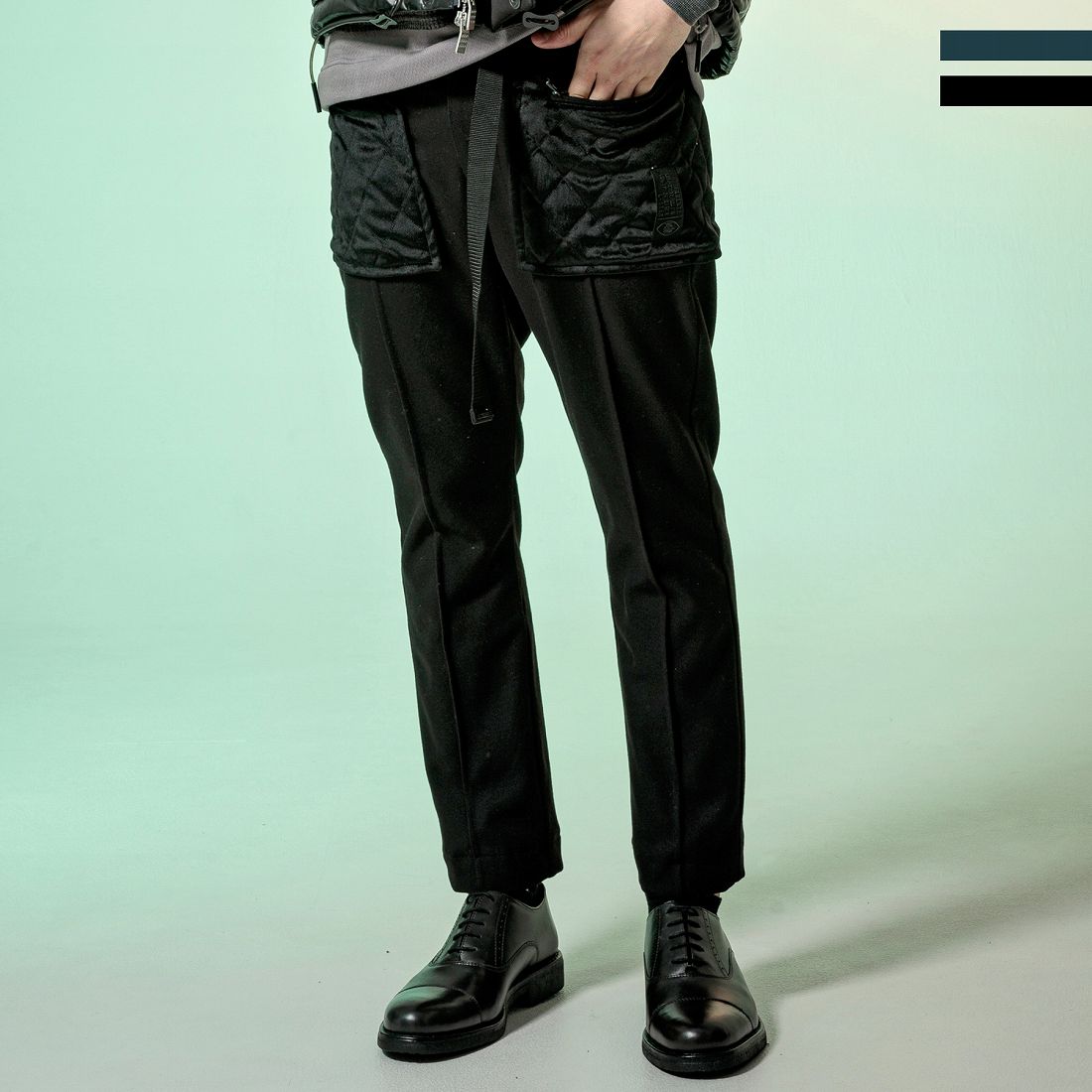 C DIEM(カルペディエム)キルティングコンビパンツ／シーディーエム バイ カルぺディエム（CDM BY CARPEDIEM）