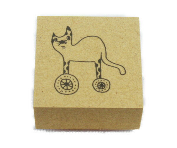 ANZ STAMP L【ねこぐるまくん】／サンビー（SANBY）