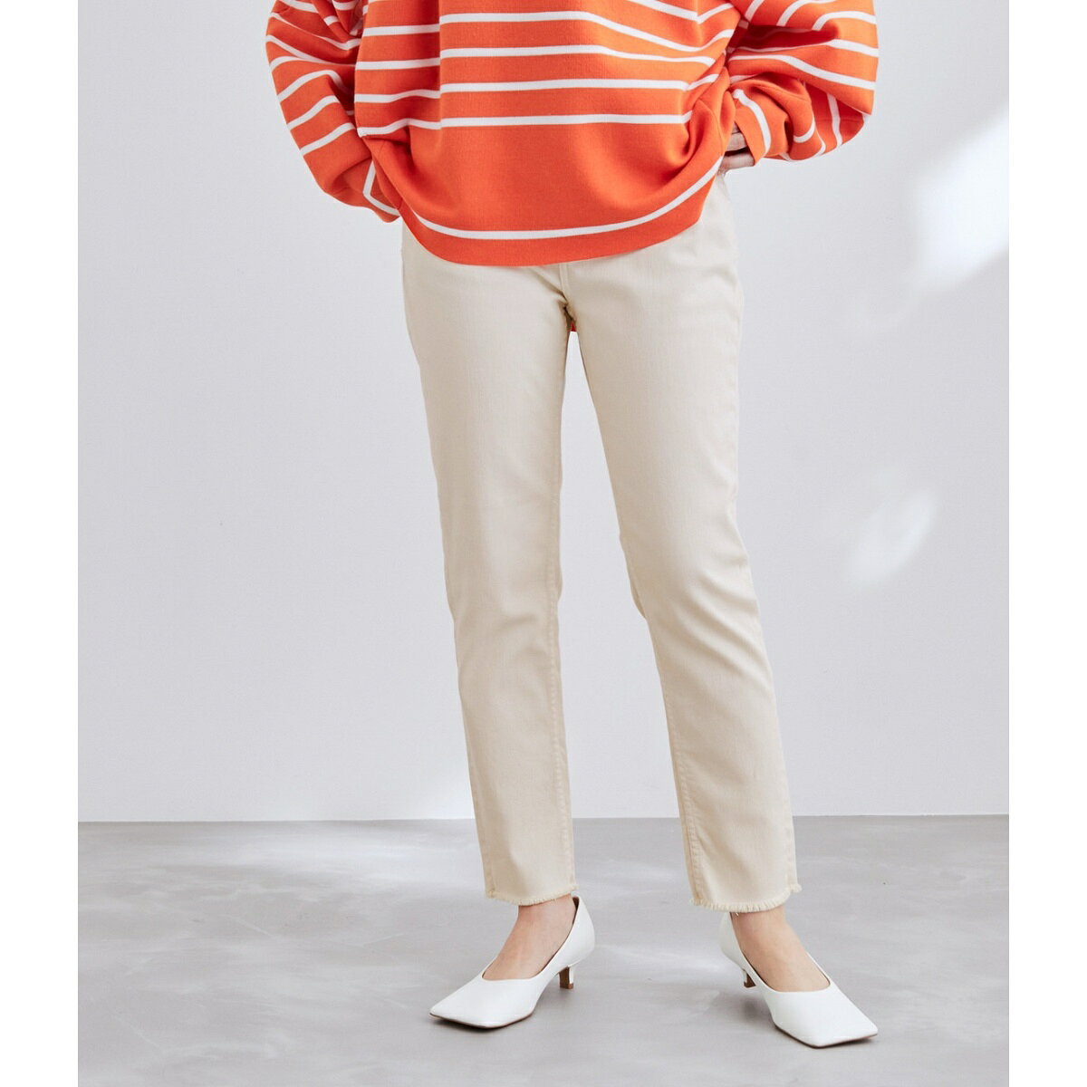 H. Salt Midrise Tapered／アダムエロペ（ADAM ET ROPE'）
