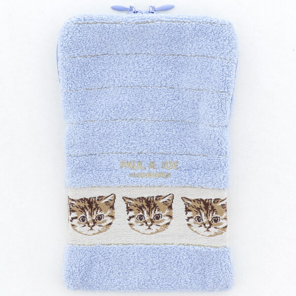 【約13×21cm】ファスナー付きタオル（レディース）／ポールアンドジョーアクセソワ（PAUL ＆ JOE ACCESSOIRES）のサムネイル