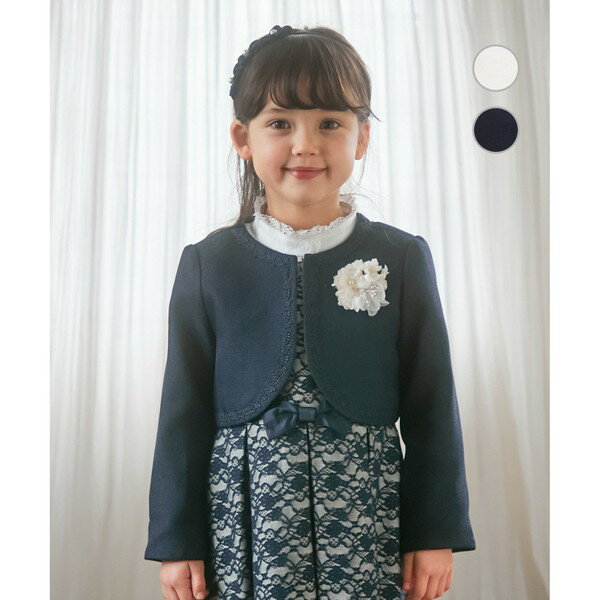 ノーカラー　ボレロジャケット／エニィファム（any FAM）