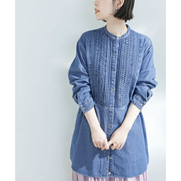 『別注』SOMETHING×F by ROSSO　デニムタックチュニック／アーバンリサーチ ロッソ（URBAN RESEARCH ROSSO）のサムネイル