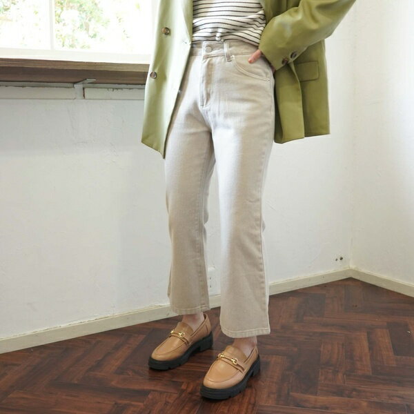 クロップドデニムパンツ/アルシーヴ(archives)