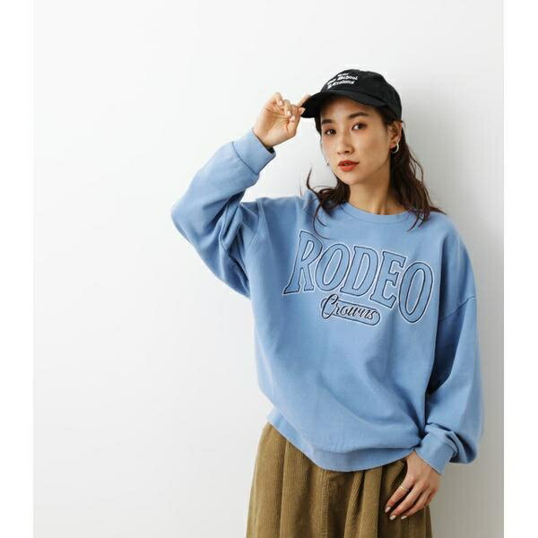 90 LOGOスウェットトップス／ロデオクラウンズ ワイドボウル（RODEO CROWNS WIDE BOWL）のサムネイル